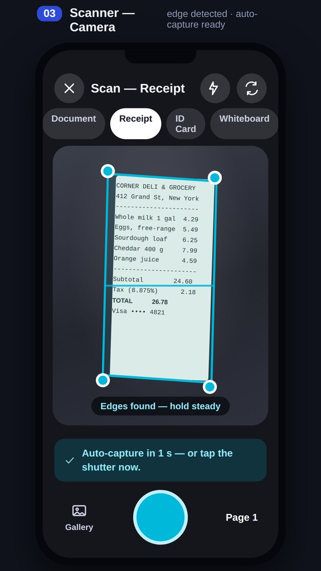 Pocket Scan screenshot 2