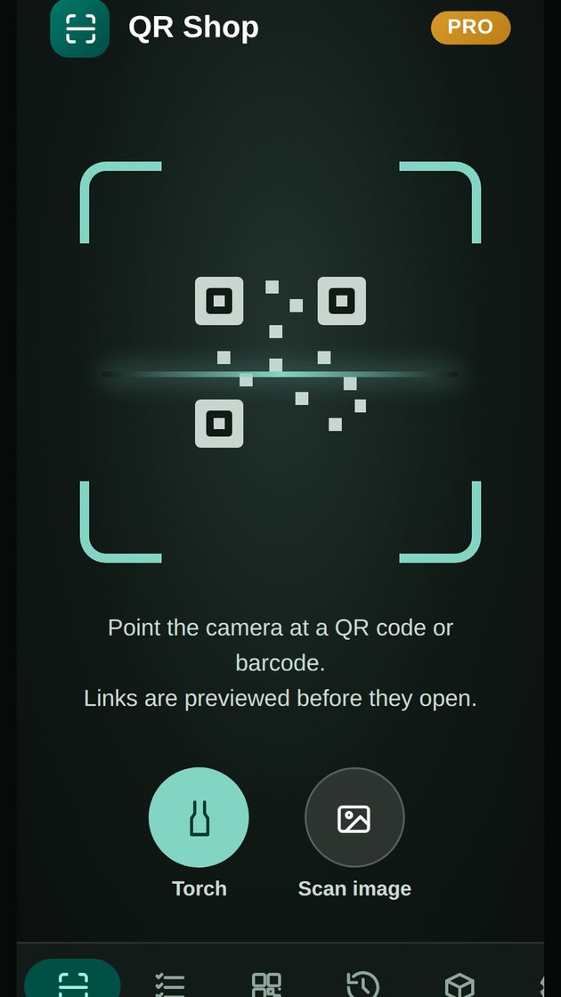 QR Shop screenshot 1